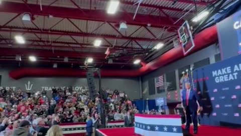 Iowa Caucuses 2024: Trump takes the stage in Clinton, IA!