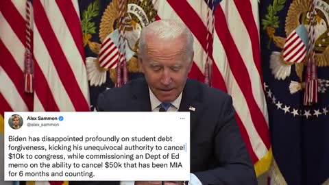 Joe Biden is Needlessly BUNGLING the Student Debt Crisis