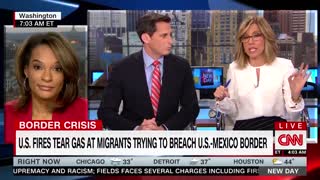 CNN's Camerota Claims U.S. Doesn't Need Wall After Cavaran Storms Border