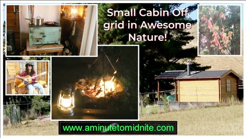 Small Cabin Off grid in Awesome Nature!