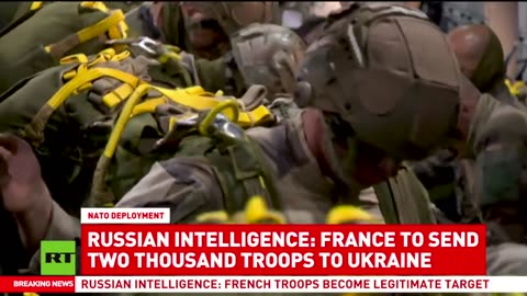 France To Send Two Thousand Troops To Ukraine • Russian Intelligence