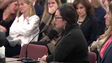 Nurse Speaks At Senate Hearing.