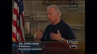 Lyin' Biden Knew in 2007, If You Leave Behind Weapons, They Will Be Used Against Us