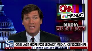 Tucker Carlson breaks down legacy media's desperation to keep control of the narrative...and their power
