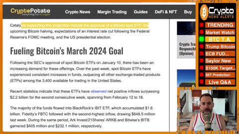 [2024-02-25] “Bitcoin Will Reach $100,000 Per Coin by June”