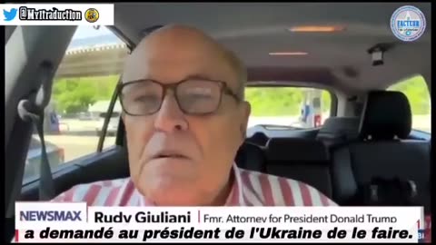 ▶ EXTRAIT-RQ + LIENS parus (11 juin 2023) : RUDY GIULIANI - En possession d'un témoignage (Burisma).