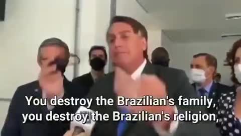 Bolsenaro goes wild