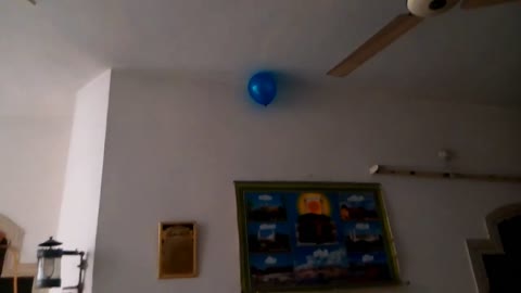 Balloon run to the roof