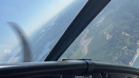 High bank turn in a piper 160