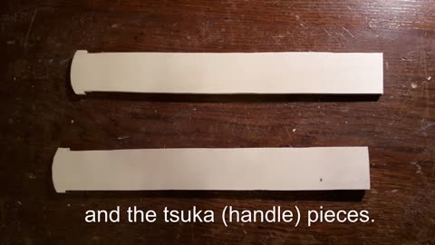 How to make your own wooden katana! ( version 2.0 ) - Free templates
