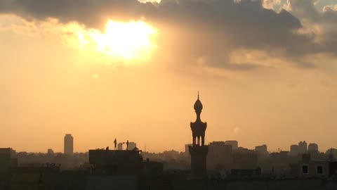 Sunset in Cairo