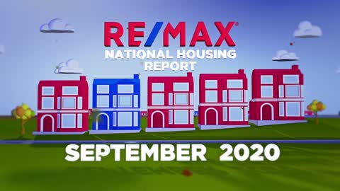 RE/MAX National Housing Report September 2020