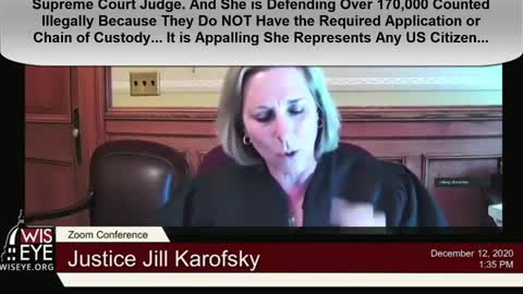 Activist Wisconsin Supreme Court Judge Jill Karofsky