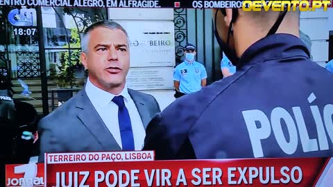 Juiz Rui Fonseca e Castro questiona polícia sobre as ordens