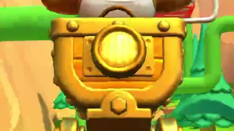 Mario Kart Tour - Gold Clanky Kart Gameplay (Exploration Tour Gift 2024 Reward Kart)