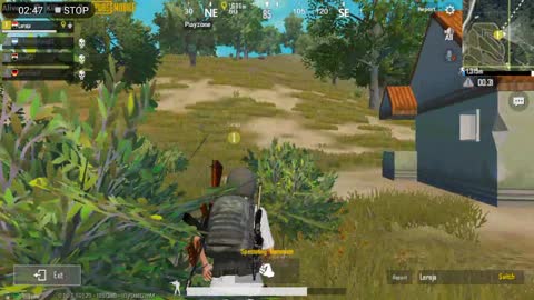 Pubg Mobile Game How To Scape The Safe Zoon With Enimies Inside