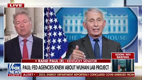 Fauci's Smoking Gun, 15 Federal Agencies Knew About His Gain Of Function - Rand Paul