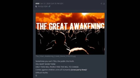 The Pause And The Great Awakening.