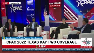 CPAC 2022 in Dallas, Tx | Faith Over Fascism Panel With Fr. Frank Pavone 8/5/22