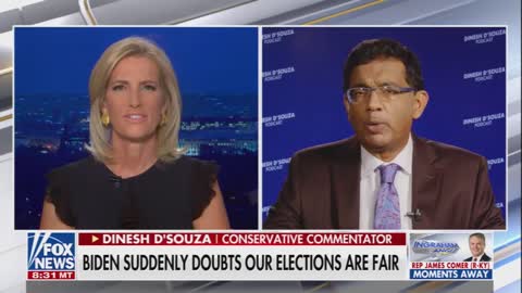 Dinesh D'Souza SLAMS Biden For Calling Anyone Who Opposes Him A White Supremacist