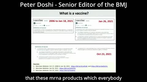 Peter Doshi PHD, Covid & mRNA Vaccines are bio weapons