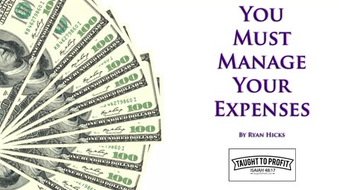 Manage Your Expenses - Too Many Business Fail Or Remain Unprofitable Due To Out Of Control Expenses