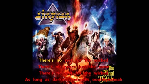Stryper - No Rest For the Wicked {a new karaoke to be}