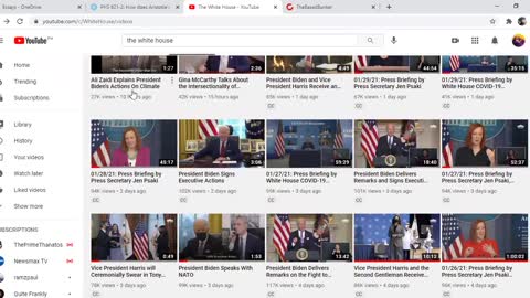 The White House YouTube Channel UPDATE - JANUARY 31, 2021