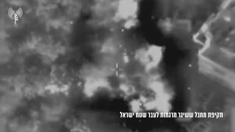 The IDF says it struck and killed a Hamas terrorist who fired mortars at southern