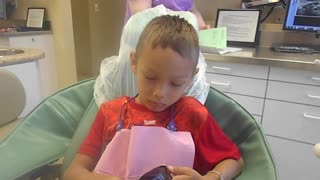 Dentist check up for 5 year old boy