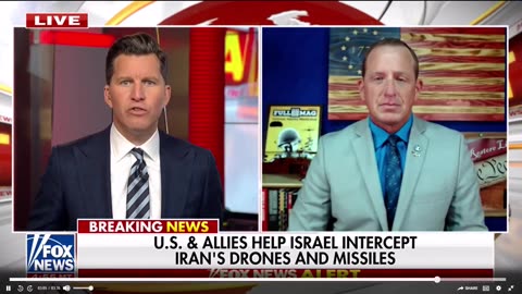 Darin Gaub - Fox and Friends - April 14, 2024 (Iran Drone Strike on Israel)