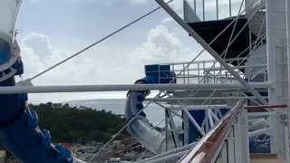 Reverse Ride on the Water Slide