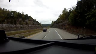 Dashcam video from my semi-truck driving across the USA