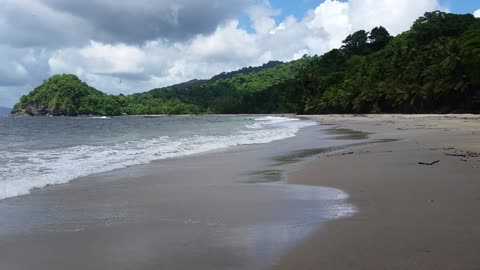 Perfect Tide At Paria Bay, Blanchisseuse, Trinidad (North Coast)