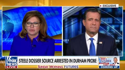 John Ratcliffe, with Maria Bartiromo: explosive look at the Durham investigation