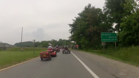 Run For The Wall Montvale Elem School Bedford County, Virginia To D-Day