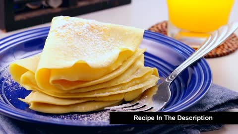 Keto Recipes - Coconut Flour Crepes