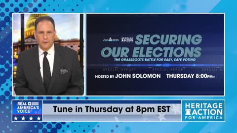 " Securing Our Elections " Televised Event Hosted By John Solomon: Tonight, April 15th @ 8:00 pm EST