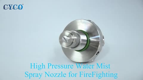 High Pressure Water Mist Spray Nozzle - Cyco & Changyuan
