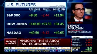 Mnuchin notes unemployment #s are only temporary