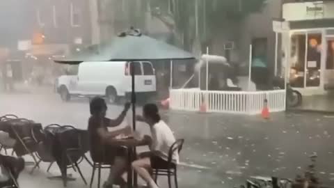 When the storm but survive for a food