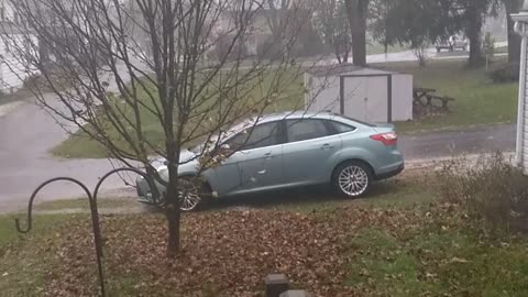 Canal Fulton Ohio November 15 2020 High Winds