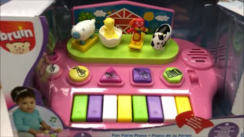 Fun Farm Piano Toy