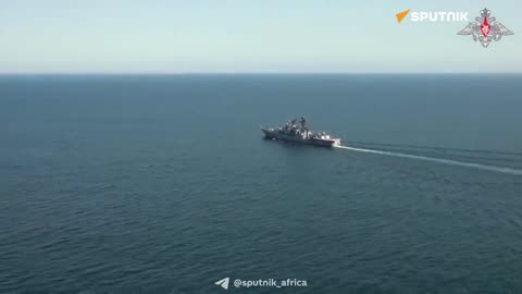 RUSSIA : International naval drill 'Sea Security Belt-2024' enters active phase in Gulf of Oman!