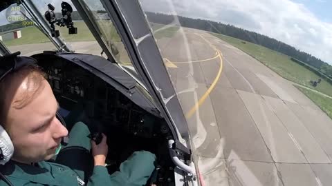 Flight in World's LARGEST HELI!!! Mi-26 ULTIMATE COCKPIT MOVIE, 70 Pax! [AirClips Cockpit Docu]