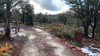 PINEAPPLE EXPRESS Atmospheric River Storm Is Here! Snow Day At My Off-Grid Property in Northern AZ