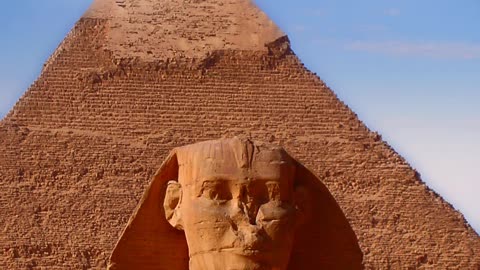 The great sphinx in Giza Egypt