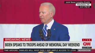 "Life, Liberty... Etc." Joe Biden Forgets Declaration of Independence Mid-Speech