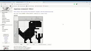 Nonograms - Dino