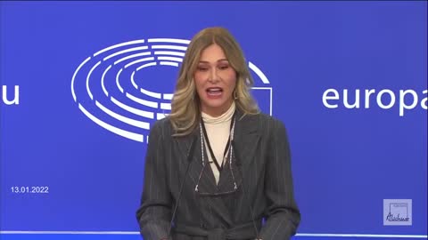 EU-Parlamentarier Pressekonferenz am 13. Januar 2022